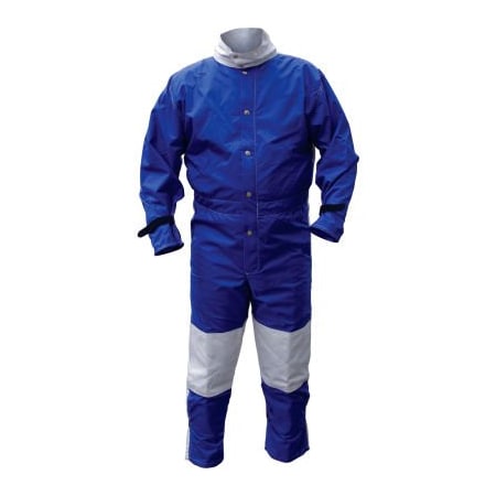 ALC 41422 Nylon Blast Suit Blue Large, Nylon/Cotton